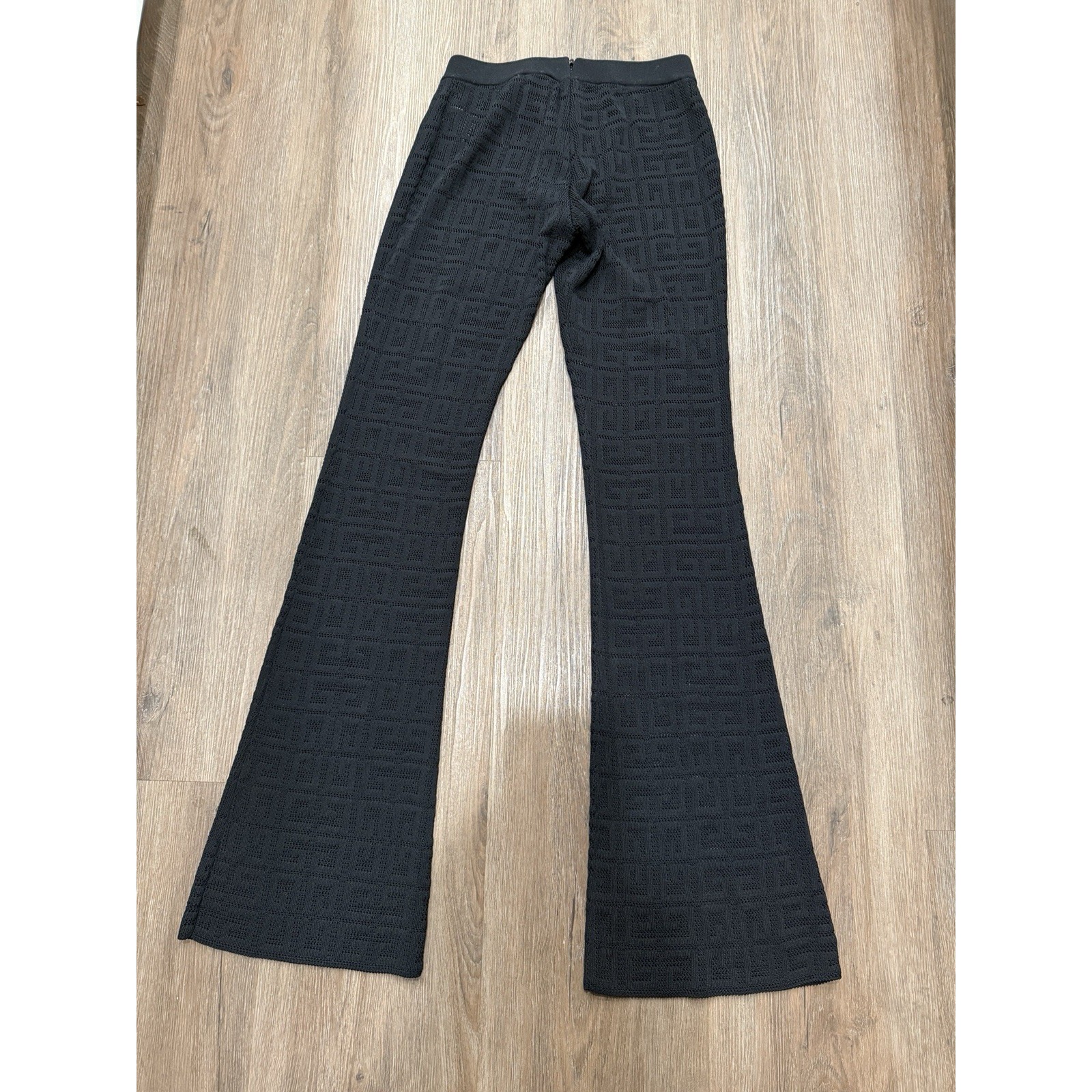 Givenchy X Small 4g Jacquard Stretch Monogram All Over Legging In Black